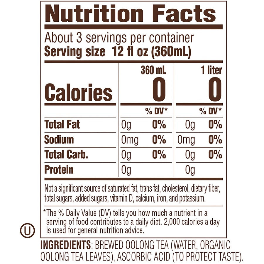 Oolong - GMO Free - Kosher - Organic - 12 / Carton