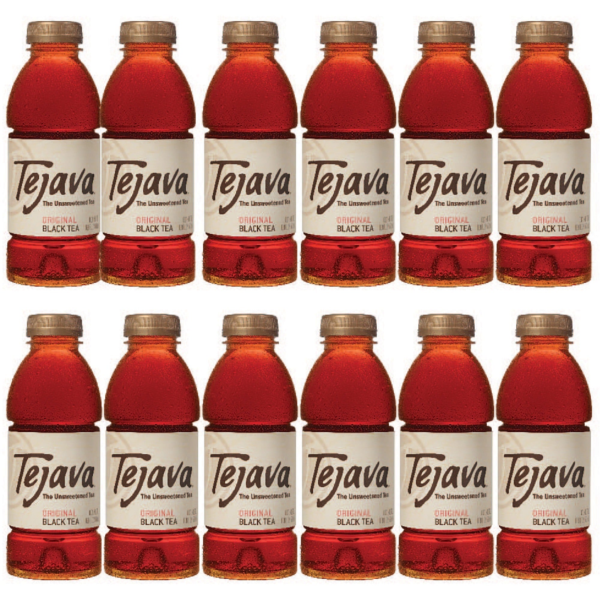 Tejava Original Black Tea Bottle - Black Tea - GMO Free - 102 / Pallet