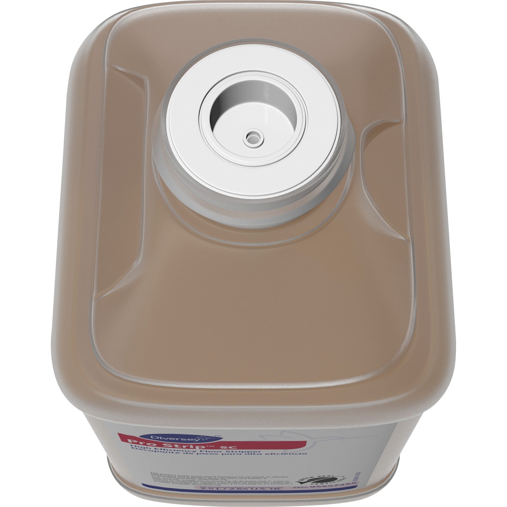 Concentrate - 84.5 fl oz (2.6 quart) - Solvent Scent - Low Odor, No-mess, Non Ammoniated, Butyl-free - Amber Bottle - 2 / Carton
