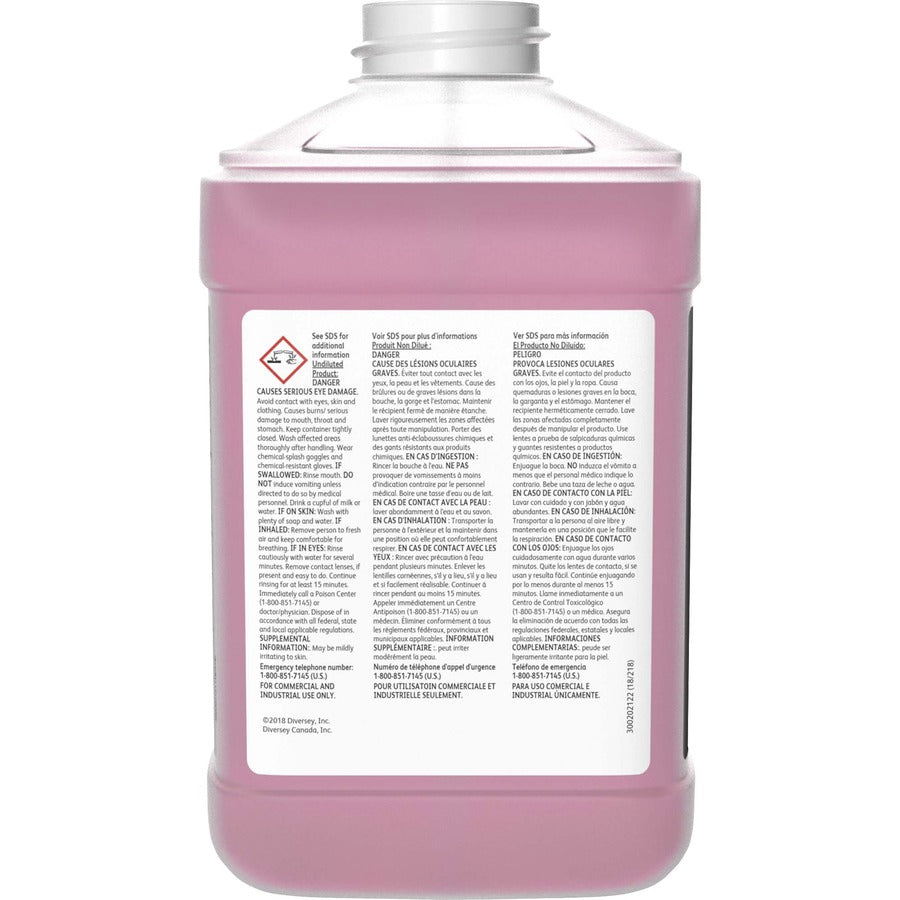 Concentrate - 84.5 fl oz (2.6 quart) - Fresh Scent - No-mess, Enzyme-free - Red Bottle - 2 / Carton