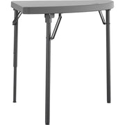 Dorel Zown Classic 24" Corner Blow Mold Fold Table