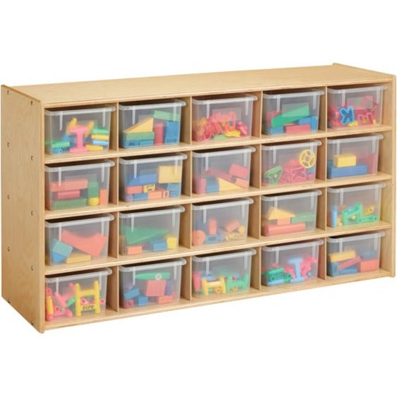 Young Time® 20 Cubbie-Tray Storage - without Bins