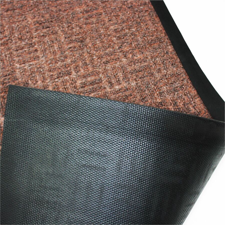 Floortex Doortex&reg; Ribmat Brown Heavy-Duty Door Mat in - 24" x 36"