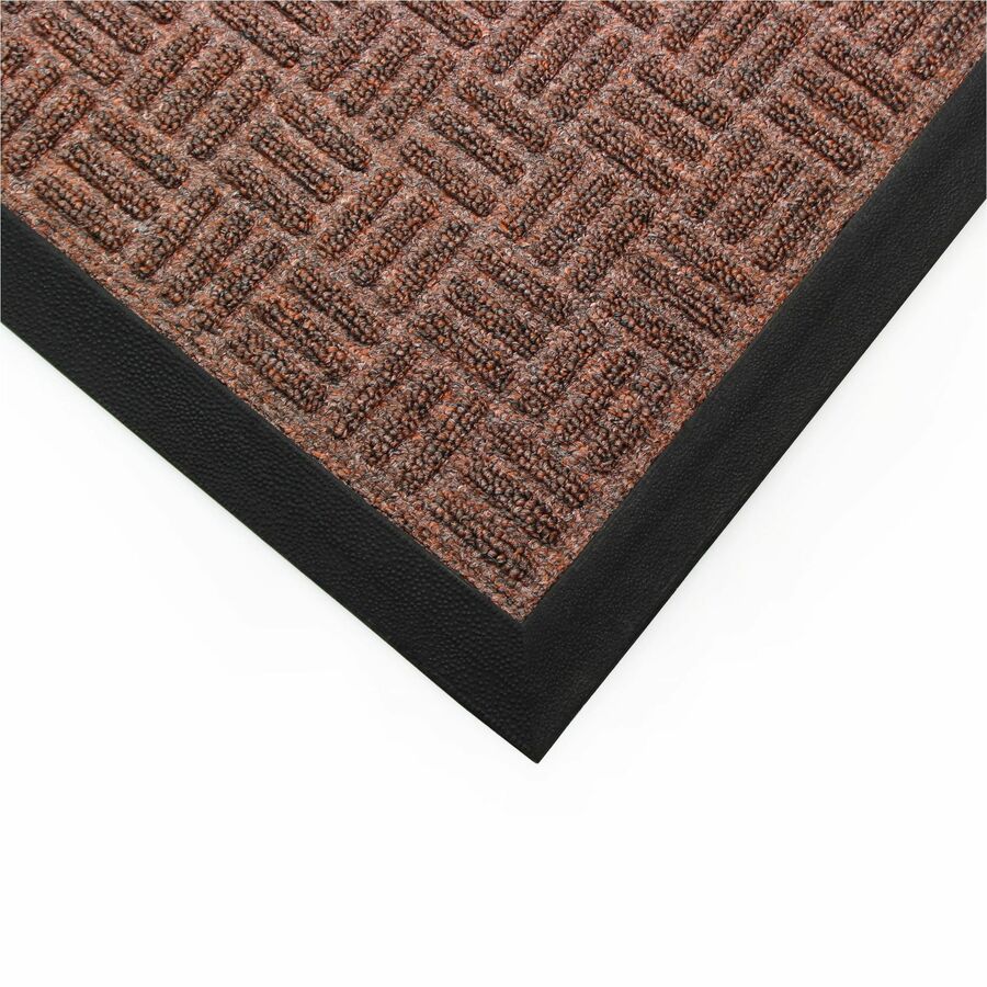 Floortex Doortex&reg; Ribmat Brown Heavy-Duty Door Mat in - 24" x 36"