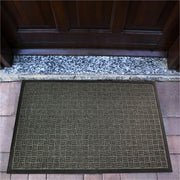 Floortex Doortex&reg; Ribmat Charcoal Heavy-Duty Door Mat in - 24" x 36"
