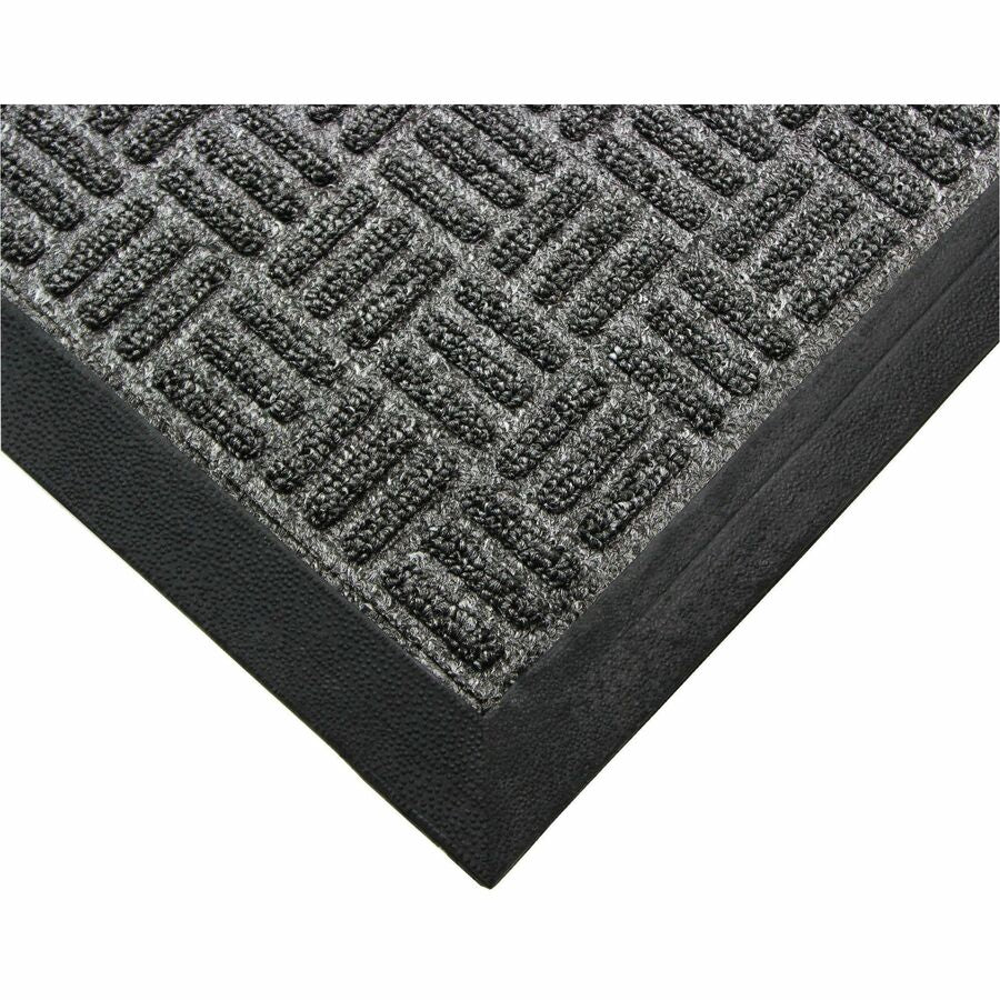 Floortex Doortex&reg; Ribmat Charcoal Heavy-Duty Door Mat in - 24" x 36"