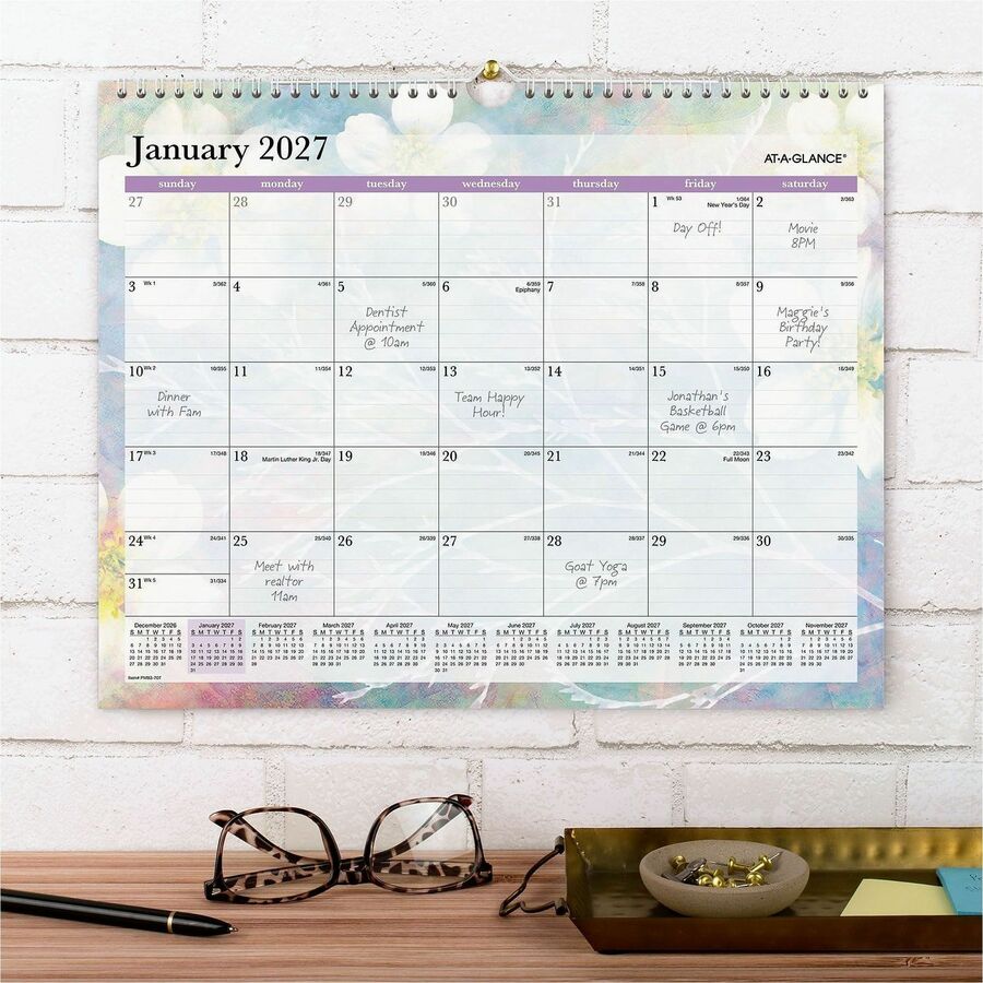 At-A-Glance Dreams Wall Calendar