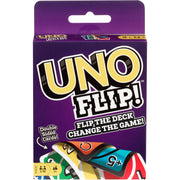 Mattel Games UNO FLIP! Card Game with Color Blind Accessible Deck for Kids, Adults & Family Night, 2 to 10 Players