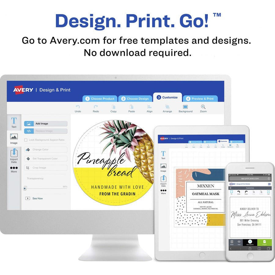 Avery&reg; Rectangle Labels