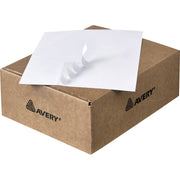 Avery&reg; Address Label - 3 2/5" Height x 9" Width x 11 1/5" Length - Permanent Adhesive - Rectangle - Matte White - Paper - 33 / Sheet - 500 Total Sheets - 16500 Total Label(s) - 1 Carton