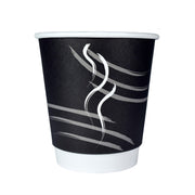 10 fl oz - Black - Paper - Hot Drink, Beverage, Coffee, Hot Chocolate, Tea - 600 / Carton