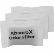 HLS Commercial Air Filter - Activated Carbon - Remove Odor, Remove Volatile Organic Compound, Remove Chemicals - 0.3" Height x 3" Width x 4.5" Depth - 3 / Each