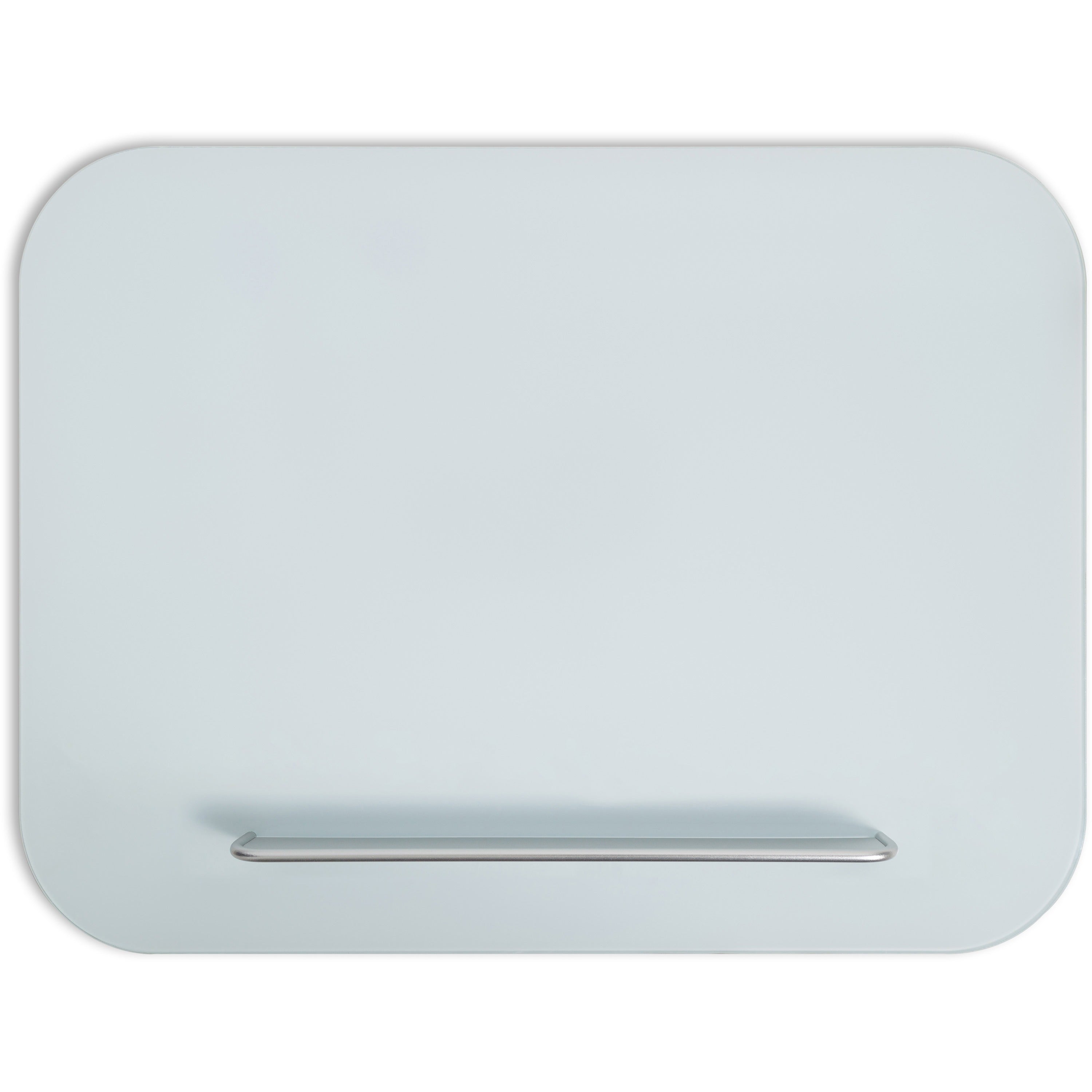 U Brands Magnetic Glass Frameless Dry-Erase Board - 36" (3 ft) Width x 24" (2 ft) Height - White Glass Surface - Rectangle - Horizontal/Vertical - Magnetic - 1 Each