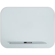 U Brands Magnetic Glass Frameless Dry-Erase Board - 48" (4 ft) Width x 36" (3 ft) Height - White Tempered Glass Surface - Rectangle - Horizontal/Vertical - Magnetic - 1 Each