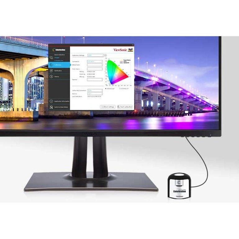 ViewSonic ColorPro VP2768a-4K 27" Class 4K UHD LED Monitor - 16:9 - Black