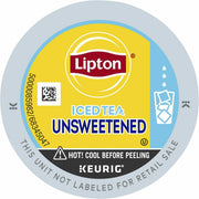 Lipton&reg; Unsweetned Iced Black Tea K-Cup