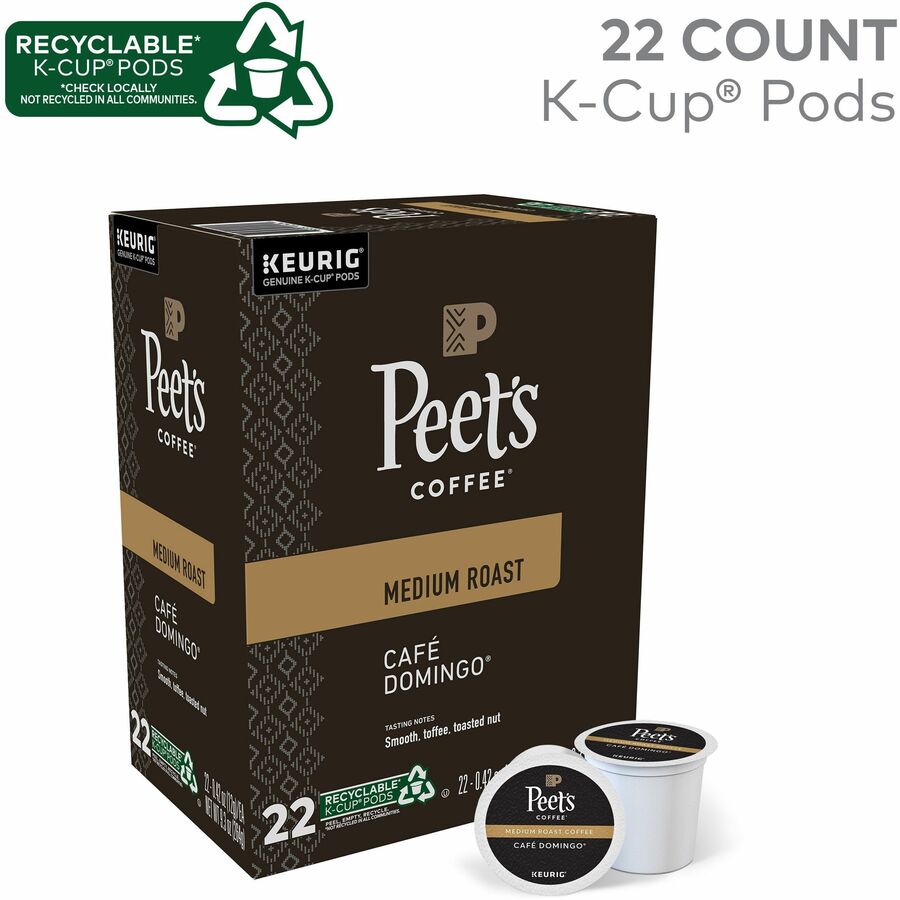 Peet's Coffee&reg; K-Cup Cafe Domingo Coffee