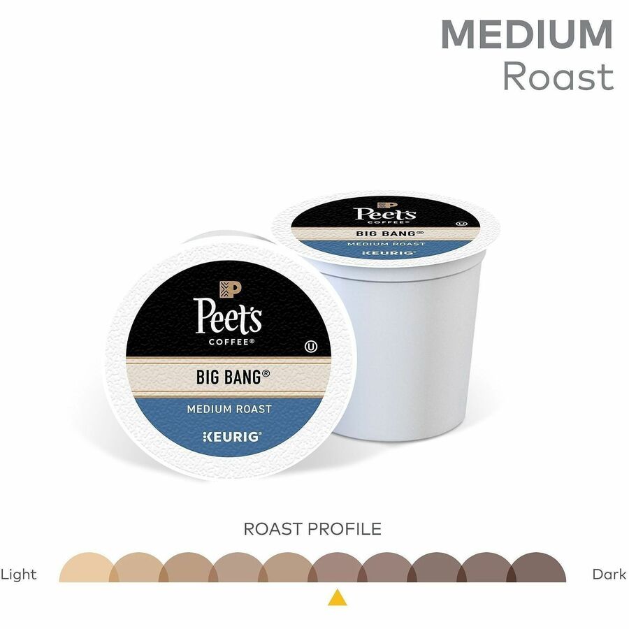 Compatible with Keurig Brewer - Medium - K-Cup - Big Bang - 22 / Box