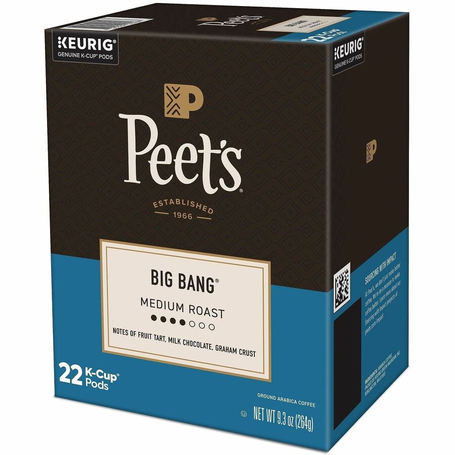 Compatible with Keurig Brewer - Medium - K-Cup - Big Bang - 22 / Box
