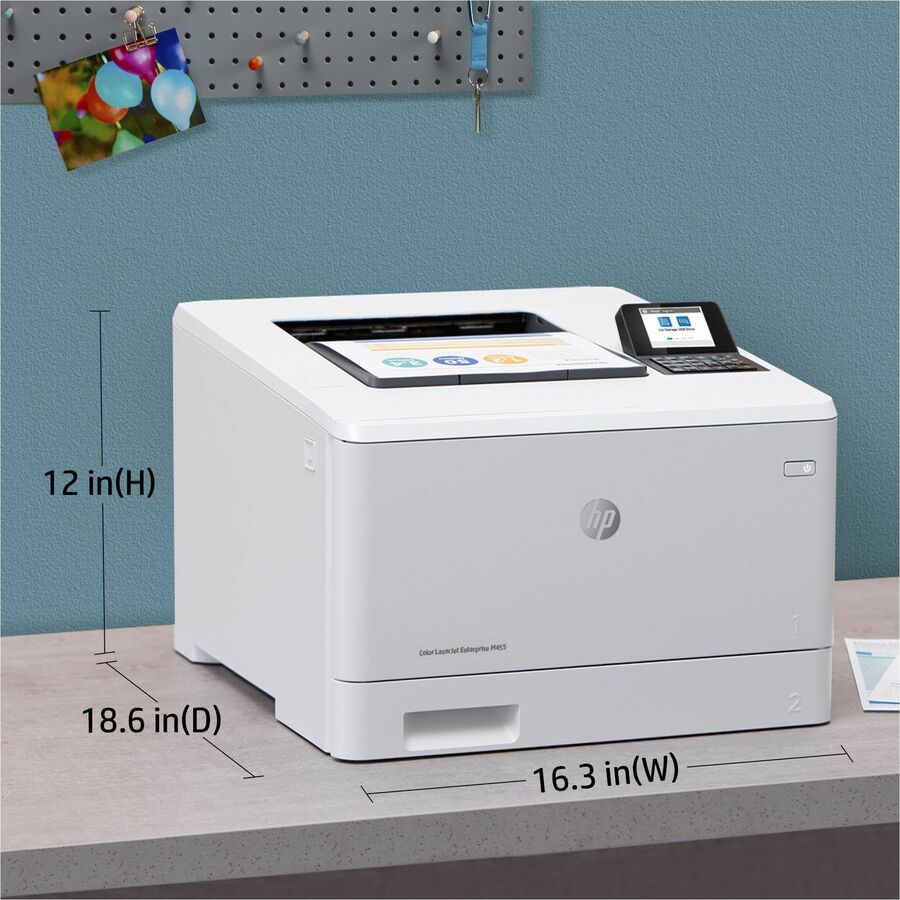 HP LaserJet Enterprise M455dn Desktop Laser Printer - Color