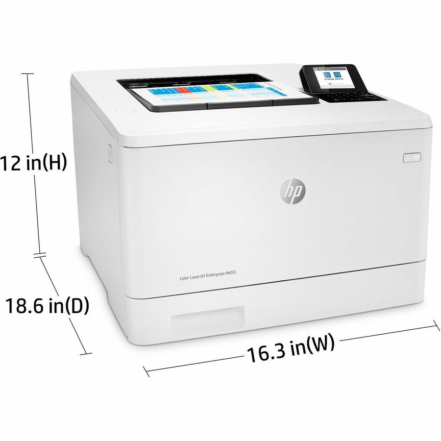 HP LaserJet Enterprise M455dn Desktop Laser Printer - Color