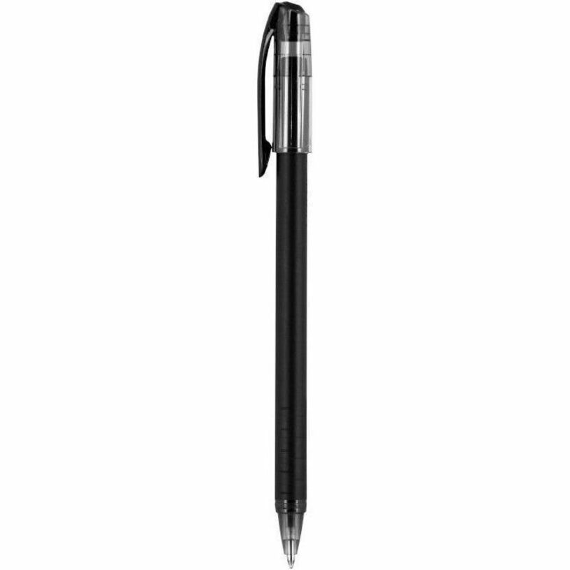 uniball™ Jetstream 101 Ballpoint Pen - 1 mm Medium Pen Point - Black Ink - Gel-based - Black Barrel - 1 Dozen