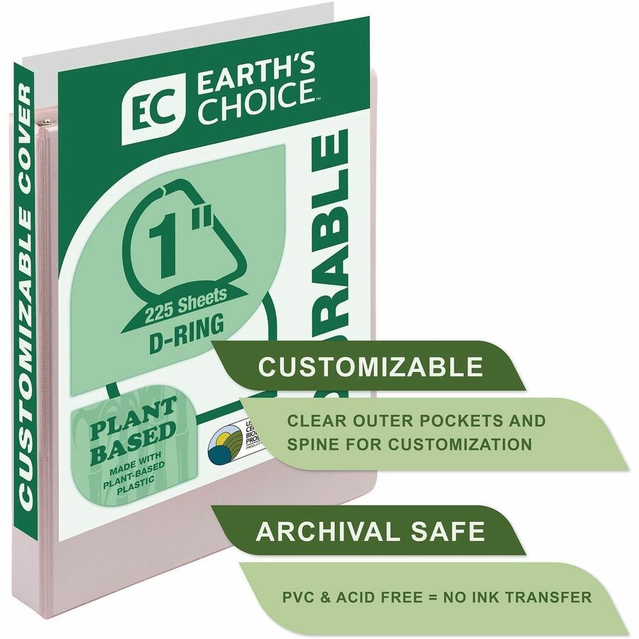 Samsill Eco-Conscious View Binder