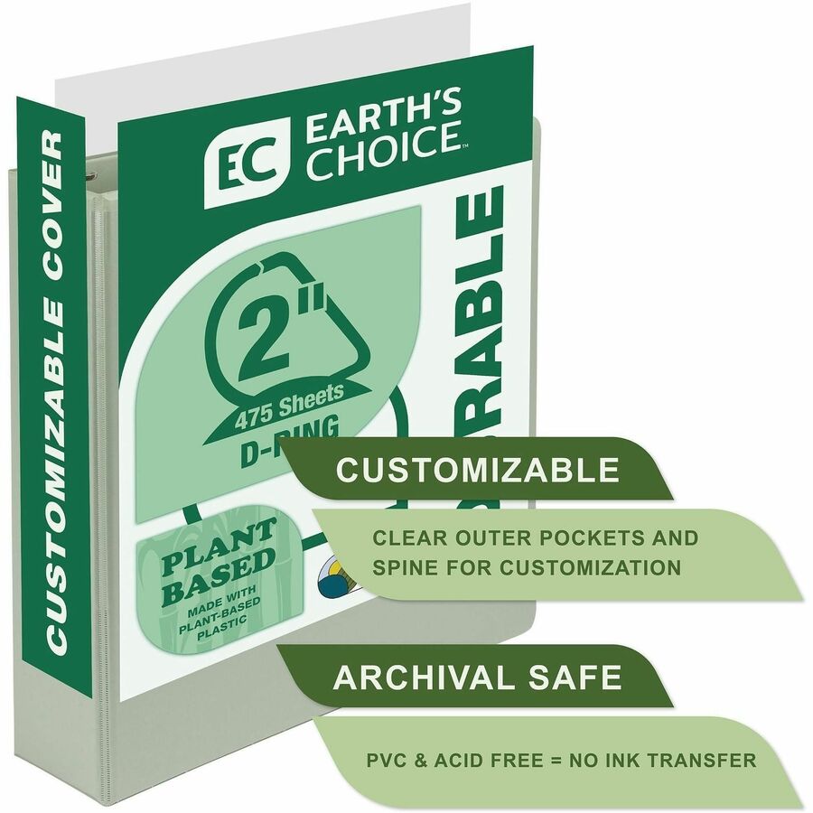 Samsill Eco-Conscious View Binder