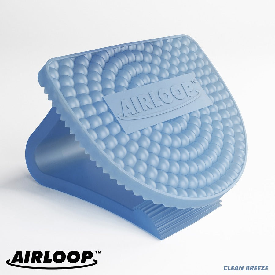 Vectair Systems Airloop Toilet Bowl Clip Air Freshener - Clip - 3000 ft³ - Linen Breeze - 30 Day - 10 / Carton