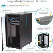 StarTech.com RK3236BKF Rack Cabinet