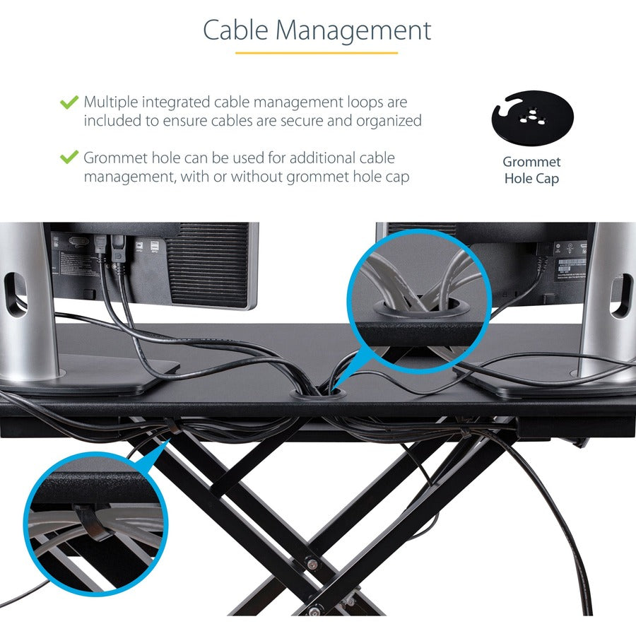 StarTech.com Sit-Stand Workstation