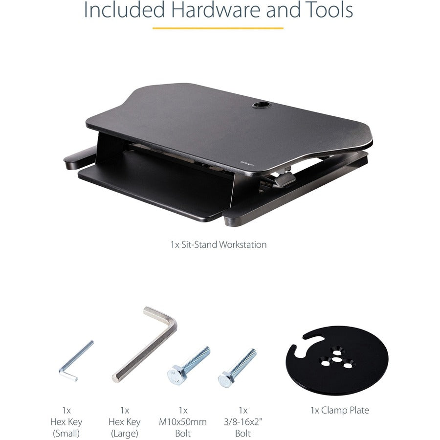 StarTech.com Sit-Stand Workstation