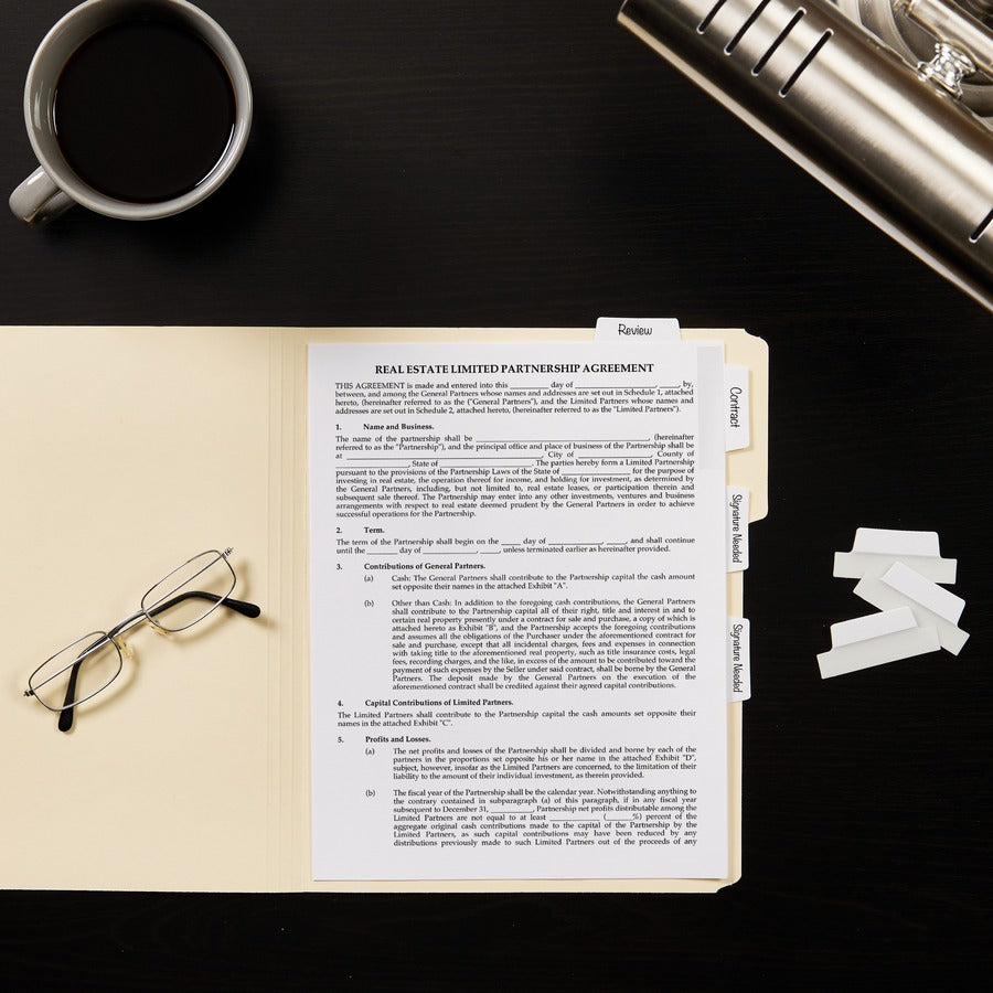 Avery&reg; Ultra Tabs Repositionable Margin Tabs