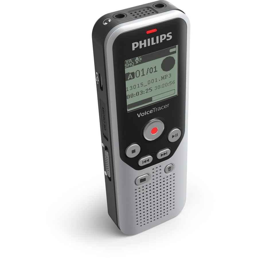 8 GB Flash Memory - microSD, SD Supported - WAV - High Quality, Standard Play, Long Play - 583 Hour Recording - USB - Headphone - Portable