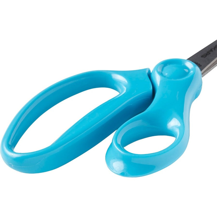 Fiskars 5" Blunt-tip Kids Scissors - 5" Overall Length Safety Edge Blade - Blunted Tip - Turqoise - 1 Each