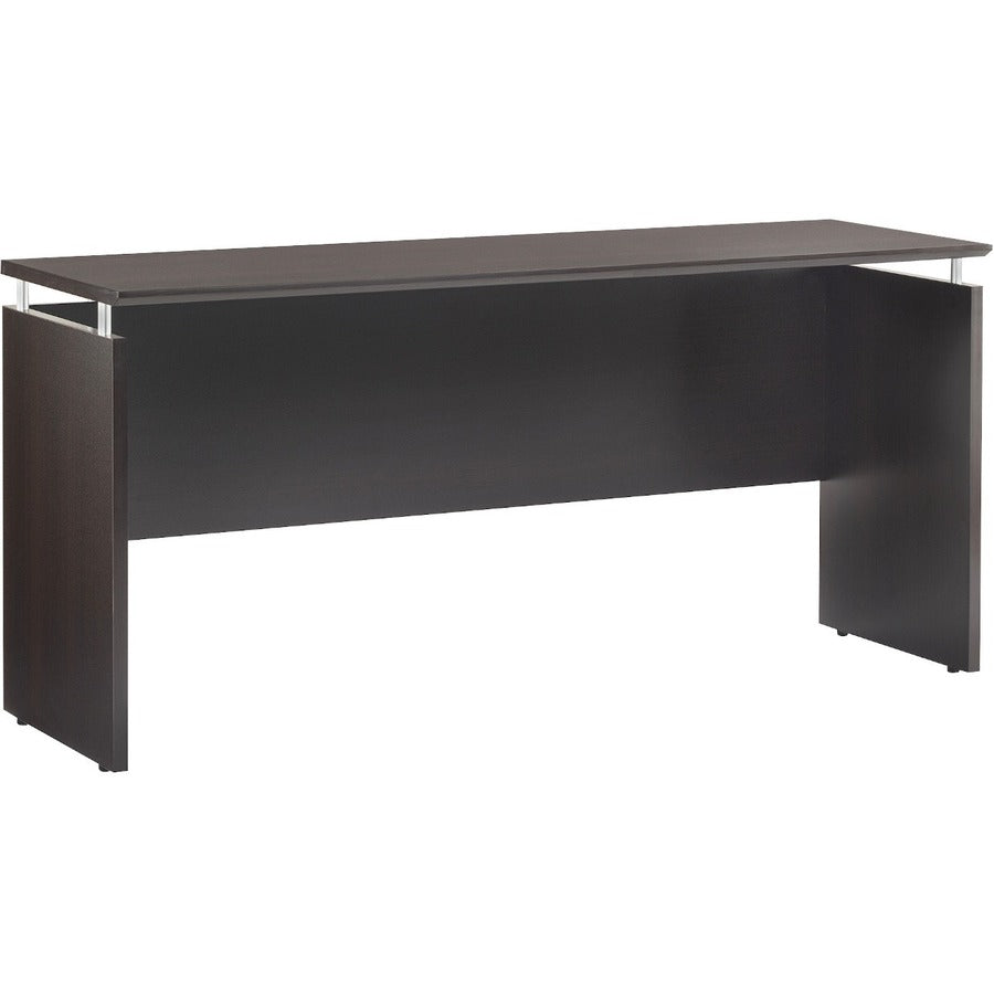 Safco Medina Mocha Laminate Office Unit, 29.5"H x 72"W x 20"D, Beveled Edge, MDF and Laminate, Mocha Finish, 1 Each
