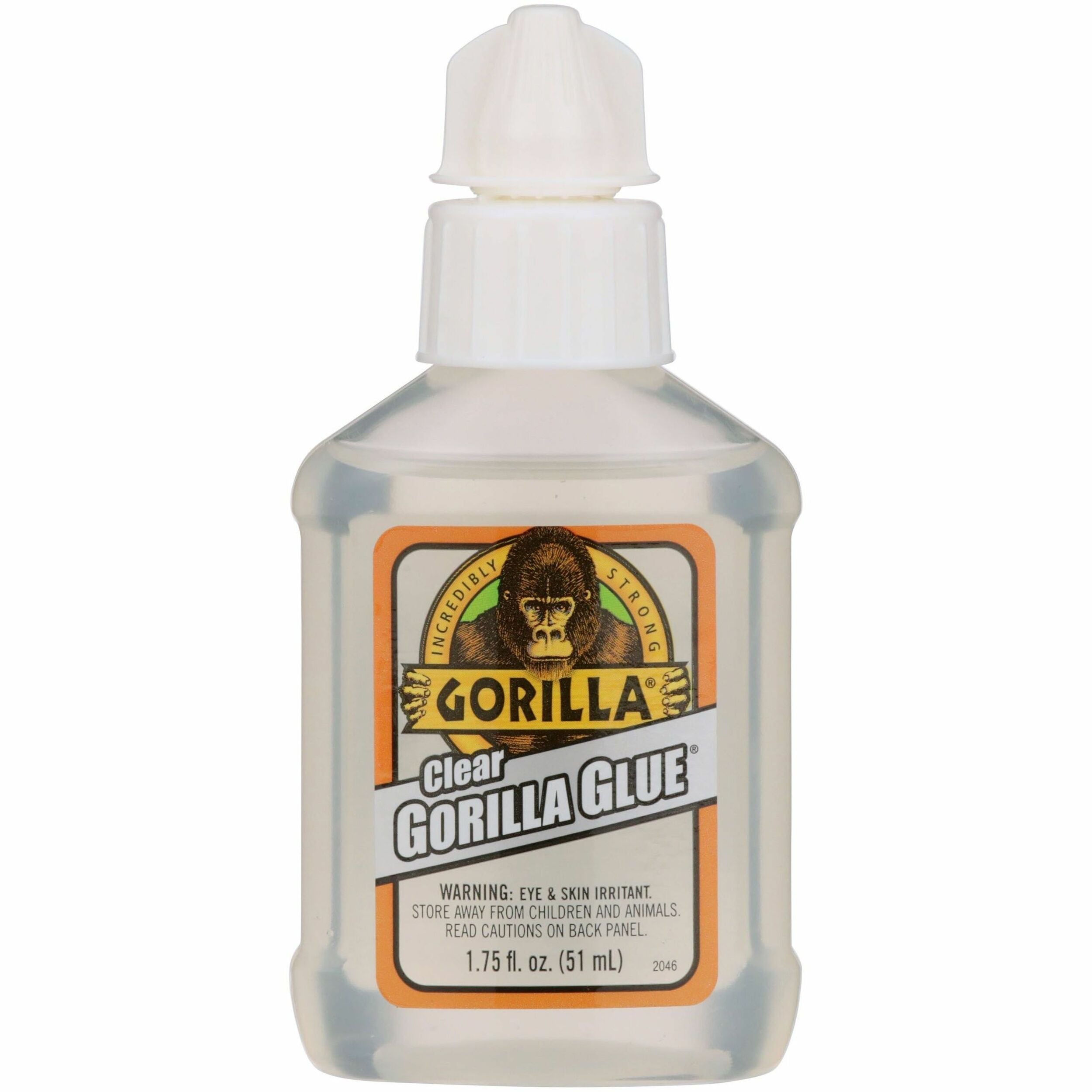Gorilla Clear Gorilla Glue, 1.75 fl oz, Clear, 1 Each