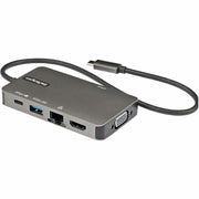 StarTech.com Docking Station, USB-C, 100W, 1 Display, 4K HDMI, VGA, 2 USB-A, 1 USB-C, RJ-45, Thunderbolt, Gigabit Ethernet, 1 Each