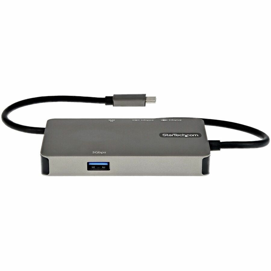 StarTech.com Docking Station, USB-C, 100W, 1 Display, 4K HDMI, VGA, 2 USB-A, 1 USB-C, RJ-45, Thunderbolt, Gigabit Ethernet, 1 Each