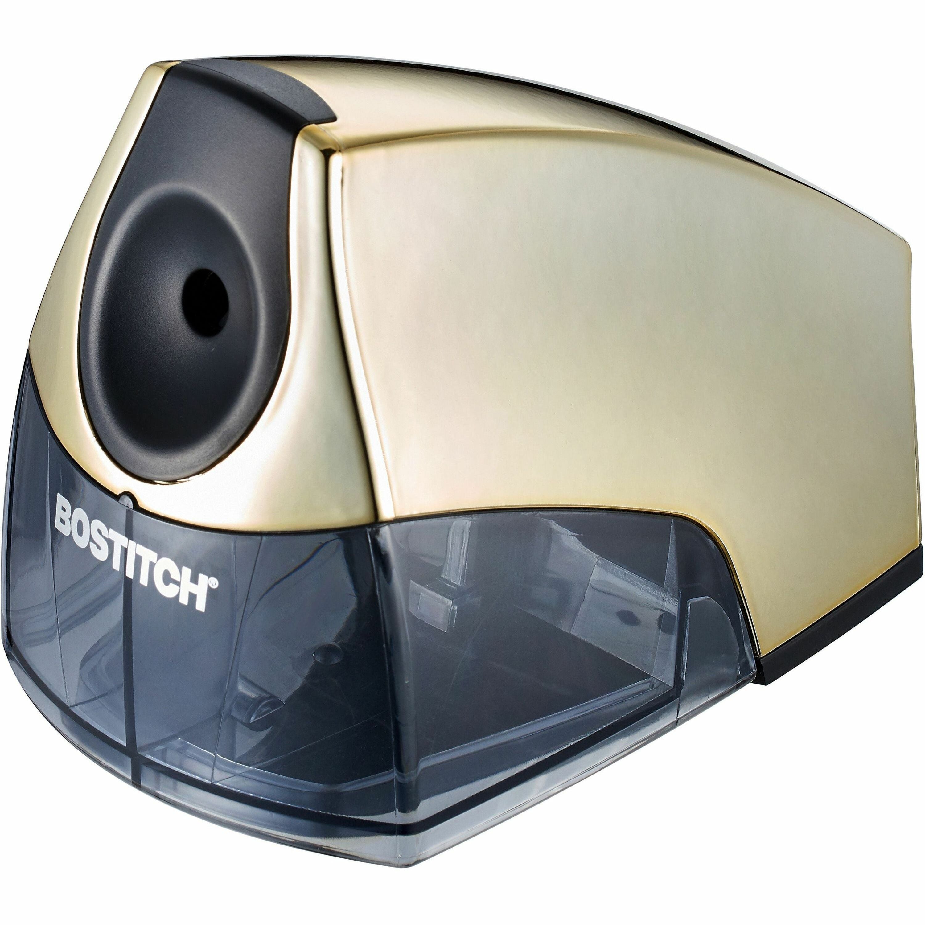 Bostitch Personal Electric Pencil Sharpener, Yellow, 4" x 8.3", 1 Each