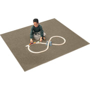 Carpets for Kids Solid Color Mt. St. Helens Carpet Rug, Rectangle, 90" x 12 ft, Mocha, Nylon Yarn, 1 Each