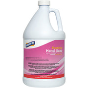 Genuine Joe Ultra Mild Foaming Skin Cleanser, Fresh Scent, 1 Gallon, Pink, Moisturizing, Non-drying, Non-irritating, 1 Each