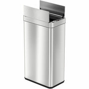 HLS Commercial 18 Gallon Wings Lid Sensor Trash Can