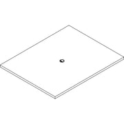 Lorell Prominence 2.0 Rectangular Conference Tabletop, 60" x 48" x 1.5", Particleboard, Gray Elm Finish, 1 Each