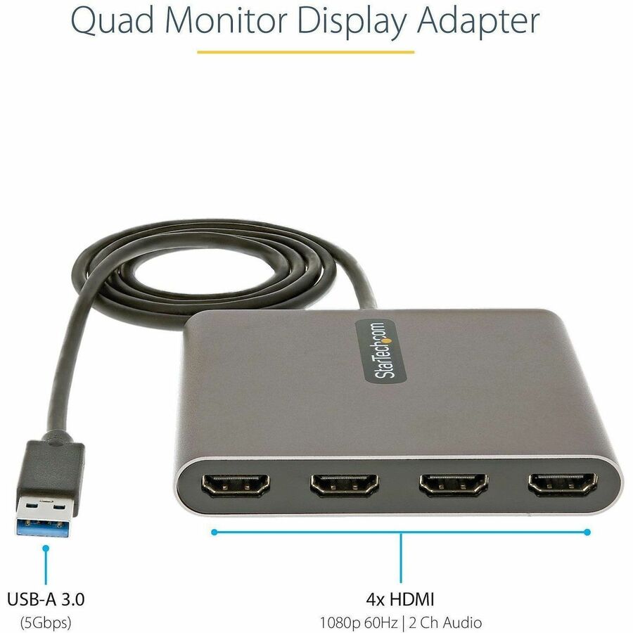 StarTech.com USB-A to HDMI Adapter