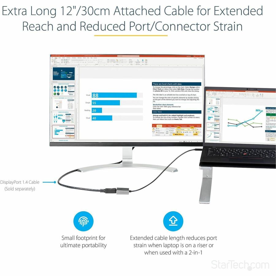 StarTech.com USB-C to DisplayPort Adapter
