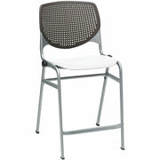 KFI Seating Bar Stool, Brownstone/White, 1 Each