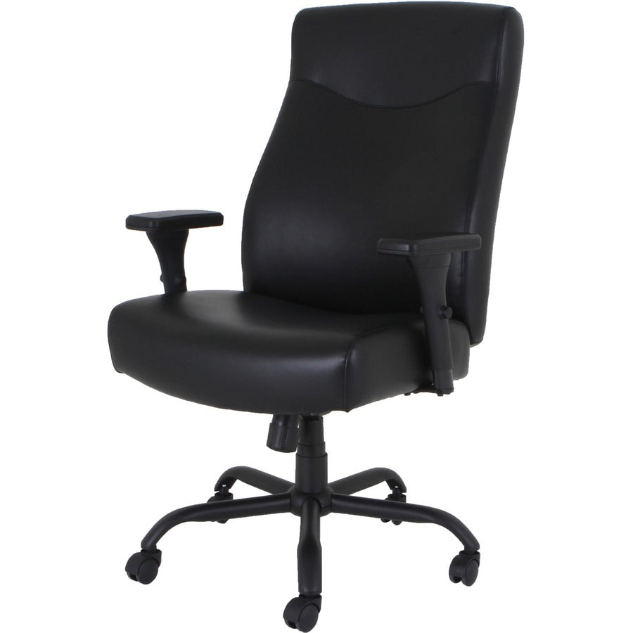 Lorell Big & Tall Executive High-Back Chair With Adjustable Arms