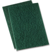 9.7" Width x 6.9" Depth - 15 / Carton - Polyester Blend - Green
