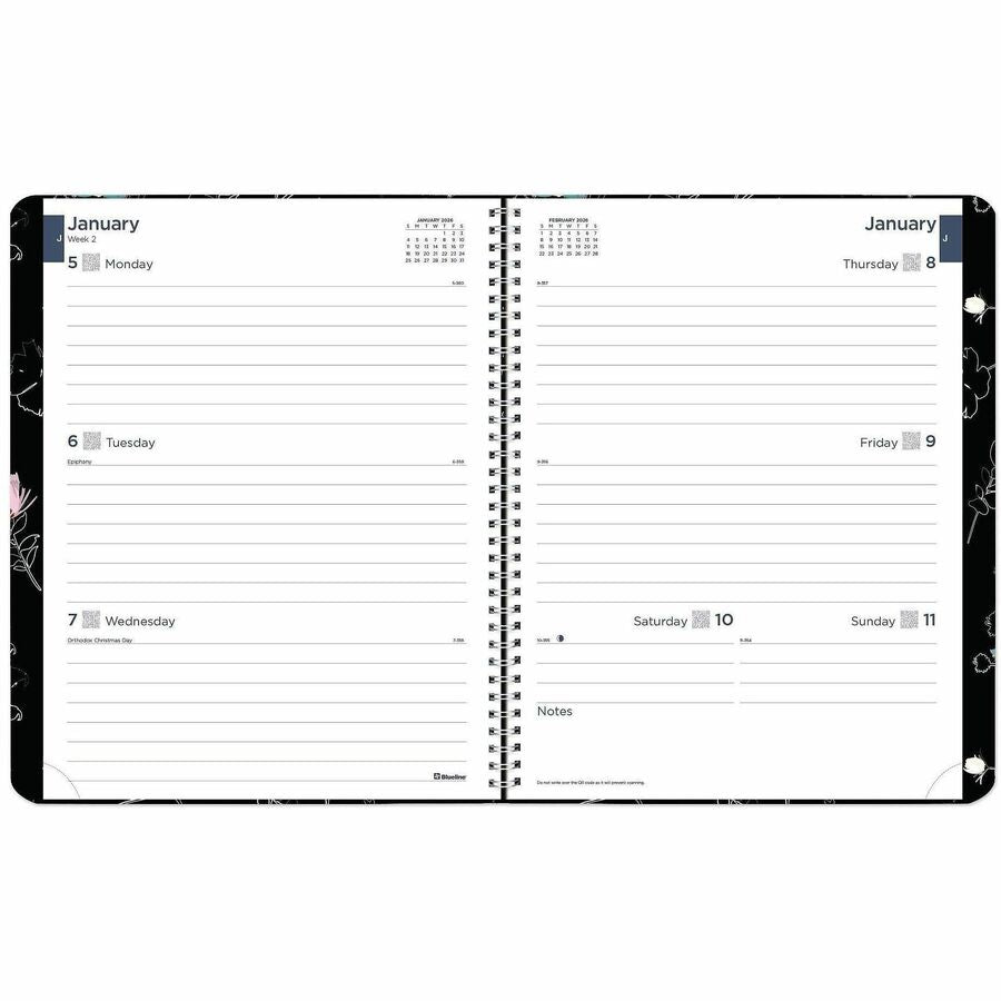 Rediform Watercolor Weekly/Monthly Planner